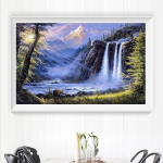 Moodne t&auml;helepanuv&auml;&auml;rne vaigust &uuml;mmargune teemant t&auml;ispuur ristpistes juga DIY teemantmaal 20X30CM