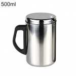 Roamtic Fashion Kitchen Travel Seinaga isoleeritud kruus, trummel, &otilde;lu, termiline 350/500 ml topelt teetass 500ml