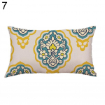 Jalgrattalindude geomeetrilise mustriga padjap&uuml;&uuml;r, padjakate Diivanvoodi autokaunistus 7