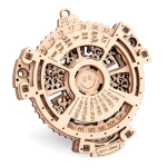 3D-m&otilde;istatused puidust mini ainulaadne p&uuml;sikalender Mehaaniline j&otilde;u&uuml;lekanne nikerdamine lasergraveerimine kalender kingitus m&auml;nguasi