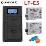 Canoni digikaamera aku laadijaga Canoni seeria LP-E5 LP-E6 LP-E8 LP-E10 LP-E12 LP-E17 Lp E5 Lp E6 LpE8 LpE10 LpE12 LpE17 kaameratarvikud