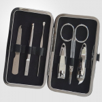 777 Three Seven Silver Nail Clippers 6 Pieces Beauty Set TS-399C Made in Korea
