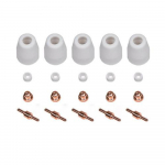 20 X plasmal&otilde;ikuri l&otilde;ikep&otilde;leti otsikud elektroodid LG-40 PT-31 CUT40 CUT50 jaoks