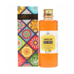 Du&scaron;igeel safrani ja sandlipuuga (200 ml), Kesari ja Chandani kehapesuvahend, Amrutam 22.125