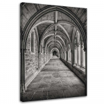 Feeby l&otilde;uenditr&uuml;kk, katedraal 40x60 valge/must