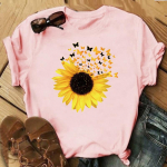 (Aasia suurus)Top Mood Liblikad Trend Armas armas 90ndate T-s&auml;rk Riietus Vabaaja l&uuml;hikeste varrukatega naiste prinditud naiste graafiline T-s&auml;rk S