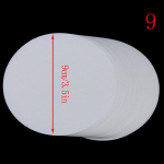 100 tk filterpaber 7 cm 9 cm 11 cm 12,5 cm keskmise kiirusega filterpaber 9CM