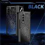 Kokkupandav disain t&auml;ielikult katva klaaskilega &uuml;mbris Samsung Galaxy Z Fold 4 5g Volditav 4 Kokkupandav 5 Kokkuvolditav 3 Kokkuvolditav 3 5 2 Zfold4 kate for Samsung Z Fold 5 roheline