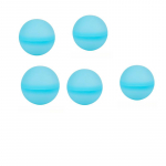 5 tk korduvkasutatavad veev&otilde;itluspallid T&auml;iskasvanutele Lastele Suvine bassein Silikoonvesi M&auml;nguasjad Bassein Veepomm &Otilde;hupallid M&auml;ngud 5PCS sinine