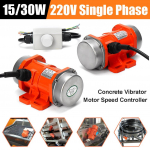 Vibreeriv mootor reguleeritav kiirus s&ouml;&ouml;tmismasina Shotcrete masinapesumasinale + mootori kiiruse regulaator 15W 220V