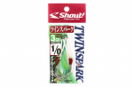 Shout 320-TS Twin Spark rigged abikonksud 3 cm, suurus 1/0 (9372)