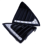 LED p&auml;evas&otilde;idutulede veekindel esip&otilde;rniku udutulede v&otilde;re Sobib Ford Focus 3 MK3 2012 - 2015 Autotarvikud Bumper DRL black