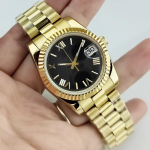 36mm/39mm Automaatne Meeste K&auml;ekell President K&auml;ev&otilde;ru NH35A 20ATM Mehhanism Safiirklaas Roheline Helendav Ketas