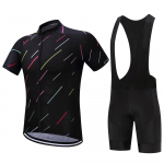 Suvine l&uuml;hike ratsutamine jalgratas Jalgrattar&otilde;ivaste komplekt Meeste Spordikampsunid Kost&uuml;&uuml;mid Mustad Bib Pants S