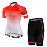 Suvine l&uuml;hikeste varrukatega ratsutamine Jalgratta r&otilde;ivaste komplekt Gradientv&auml;rviga Naiste spordikampsunid &Uuml;likonnad Jalgrattariided &Uuml;likond V&otilde;idus&otilde;idu Jalgratta kandmine Sukkp&uuml;ksid S