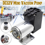 DC12V minivaakumpump, negatiivse r&otilde;huga &otilde;hu imemispump, 5 l/min 65-120 kPa koos hoidikuga DC12V