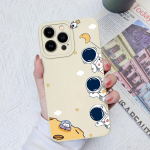 Apple iPhone 11 12 13 14 X XS XR SE Pro Max Mini 6 7 8 &uuml;mbriste tagakaas Armas astronauti kaamera kaitse kandiline vedel silikoon iPhone kaitseraua jaoks iPhone 6