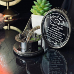 Brass Sundial Compass Hand Made Solid Brass Antique Sundial Compass Fully Functional Compass, Dollond London 7.62 cm