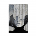 P&otilde;hjamaade stiilis abstraktsed portreed seinapildid seks punased huulel&otilde;uend maalid mustvalge esteetiline kunst HD elutuba kaasaegse kodukaunistamise plakatid 20x30cm no frame