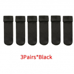 3 paari unisex talviseid sooje pakse termilisi sokke lume jaoks, &otilde;mblusteta sokid, sametpehmed saapaste jaoks, p&otilde;randasokid magamiseks One Size