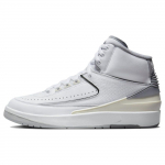 Air Jordan 2 Retro White Cement Meeste tossud Cement-Grey Sail Black DR8884-100 40.5