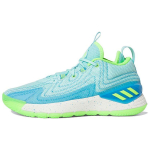 Adidas D Rose Son of Chi 2 Aqua Solar Green Meeste Tennised Pantone Core-White Team-Solar-Green HQ1006 44⅔ white