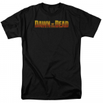 Dawn of the Dead Dawn Logo Zombie Movie Tee Unisex T-s&auml;rk S