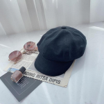 Vintage s&uuml;gistalvem&uuml;tsid naistele &Uuml;hev&auml;rvilised Tavalised kaheksanurksed ajalehem&uuml;tsid Naiste vabaajak&uuml;bar Talvebarett Naiste maalija m&uuml;tsid 56-58cm must