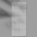 Kokkupandav joogamatt Kokkupandav TPE Pilatese matt libisemiskindel treeningmatt Kaasaskantav treeningmatt tumesinine v&auml;rv