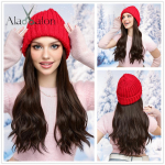 ALAN EATON M&uuml;tsparukad M&uuml;ts Pikk Tumepruun Laineline Parukas Connect Talvine Kootud Nokam&uuml;ts Kuumakindlad Juukset&uuml;kid Juuksepikendused