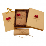 Lilledega kirjapaberist &uuml;mbrikukomplekt Romantiline vintage-stiilis kaunistus selge joonega sujuv kiri A