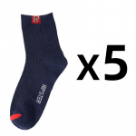 Meeste spordisokid Vabaaja sokid Kodusokid Hingavad ja mugavad puuvillased sokid 5 Pairs