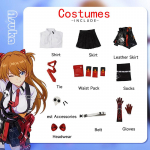 Ysir Honkai Impact 3 Linkages Asuka Cosplay Animatsioon Sajandi Gospel Warrior Anime COS Riided XS must