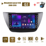 icreative Androidi autoraadio multimeediumivideopleier Mitsubishi Lancer 9 CS 2000-2010 jaoks koos nupunupuga Carplay WiFi BT 2 Din 2+32GB 1+16GB