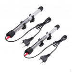 2 tk sukeldatav akvaariumi paak veesoojendi k&uuml;ttevarras EU pistik 100W+50W