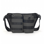 Unisex v&ouml;&ouml;kott Rinnakott Crossbody kott Hip Waist Pack V&ouml;&ouml; rahakott Canvas must