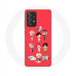 Coque pour Samsung Galaxy A52 BTS TinyTAN Animation BT21 Affiche