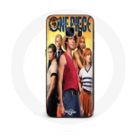 &Uuml;mbris Samsung Galaxy S6 Anime One Piece Luffy plakatitegelaste kunsti 1. hooaja jaoks