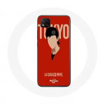Xiaomi Redmi 9C &uuml;mbris La casa de papel Tokyo Fanart logo