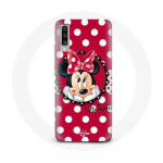 Coque pour Samsung Galaxy A50 Minnie Mouse Dessin anim&eacute; Rouge