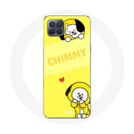 Coque pour Oppo A93 BTS Bangtan BT21 Chimmy Jimin Fond Jaune