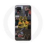 Coque pour Samsung Galaxy A22 5G Cobra Kai Logo Affiche S&eacute;rie