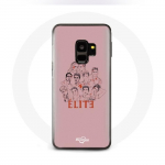 &Uuml;mbris Samsung Galaxy S9 Elite 5. hooaja plakatitegelaste Fanart logo jaoks