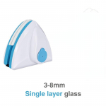 Kahepoolne magnetiline aknapuhastusvahend, sobib k&otilde;rghoonete majapidamisklaasist akende harjapuhastusvahendile 3-8mm