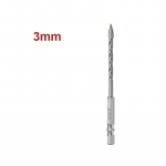 Kiire spiraal-ekstsentriline puuritera v&auml;hendatud vibratsiooniga t&auml;ppispuurimiseks 3mm