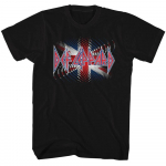 Def Leppard Briti lipp Union Jack logo vintage T-s&auml;rk 80ndate rokkb&auml;nd unisex T-s&auml;rk S