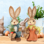 2 tk j&auml;neseehted, kuju, lihav&otilde;ttej&auml;nku, kevadine lauakaunistus, seisev, j&auml;nku ornament, style A