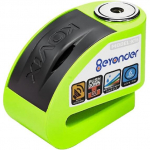 KT6 alarmi ketaslukk 120 dB 6 mm n&otilde;elaga veekindel vargusvastane rihm 2 v&otilde;ti sobib mootorratta rollerile, luminofoorroheline must