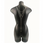 Keha taga Kaelakeed Keha ehted Rinnaketid Seksikad bikiinid naistele Suvised aksessuaarid Beach Goth Belly Luksuslik v&ouml;&ouml;koht