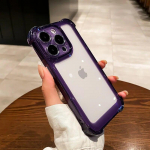 Luksuslik l&auml;bipaistev silikoonist telefoni&uuml;mbris iPhone'ile 15 14 13 12 11 Pro Max XR X XS 7 8 14 15 Plus SE 2020 l&ouml;&ouml;gikindel pehme kate For iPhone X XS lilla